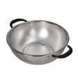 Stainless Steel Colander With Plastic Handle 28.5cm