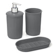 Bathroom A6 Baobab Anthracite Grey (Set of 3)