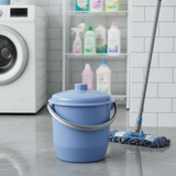 17L Bucket With Lid. Dove Blue