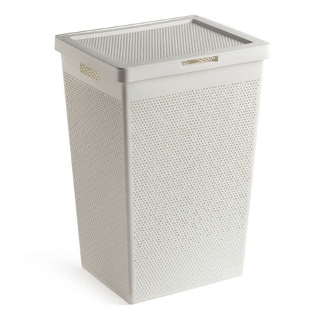 Laundry Hamper 60L Bohol Sky White