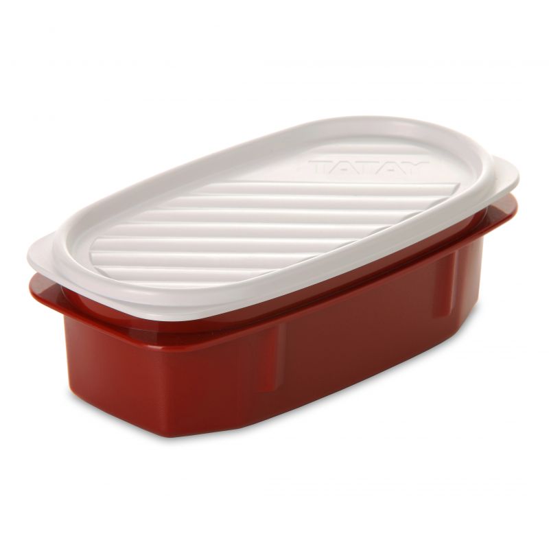 Thermal Food Bag With Containers Burgundy