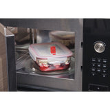 Tatay Hermetic Glass Container 0.64L+1.5L Set of 2pcs