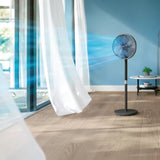 Philips Pedestal Fan Black 3000 Series