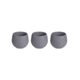 water reserve pots 6 cm anthracite Set of 3
