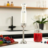 Westinghouse Retro Hand Blender White With Beaker