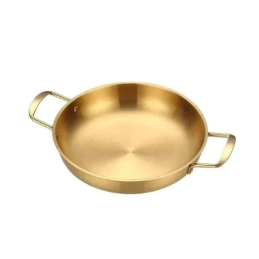 Stainless Steel Gold Plated Pan 20cm