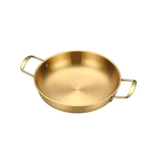 Stainless Steel Gold Plated Pan 20cm
