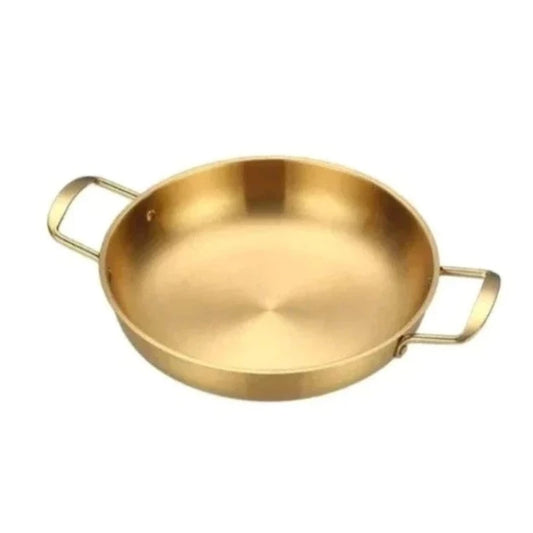 Stainless Steel Gold Plated Pan 24cm