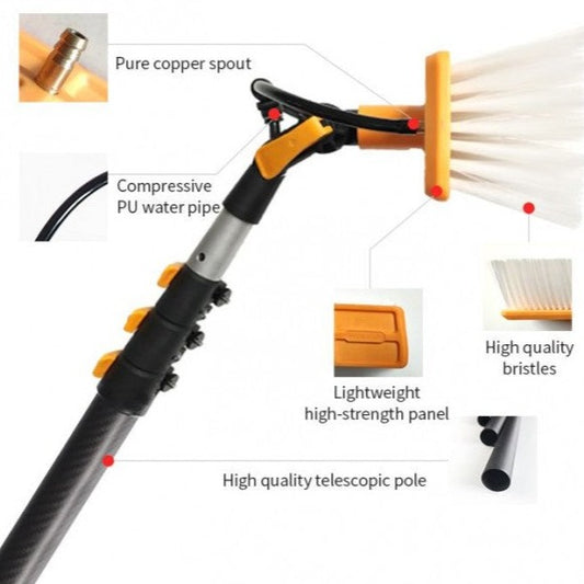 Solar & Glass Panel Cleaning Manual Brush 10.5m