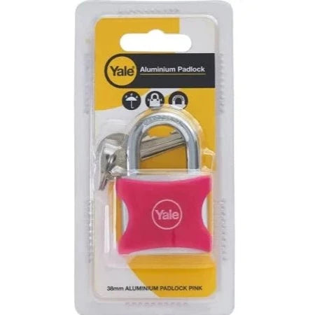 Aluminium Padlock Pink