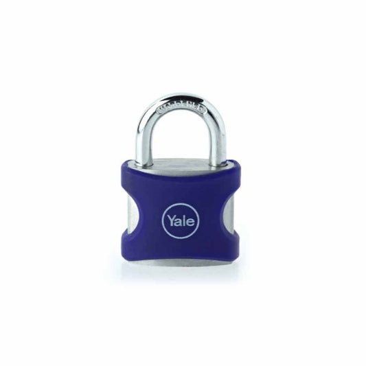 Aluminium Padlock Blue