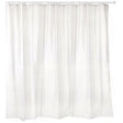 Tatay Shower Curtain, Polyester, White