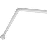 Curved Shower Curtain Rod 90x90cm