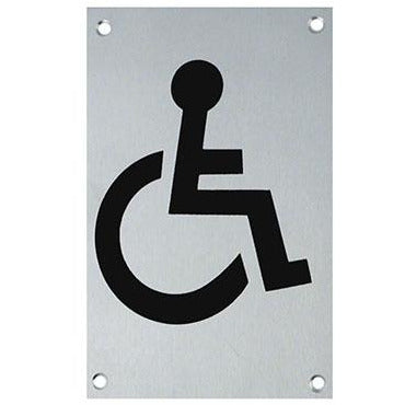 Rectangular Signage 150*100MM Disabled