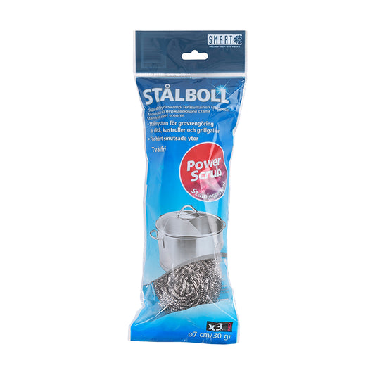 Stainless Steel Scourer Pack of 3