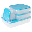 FOOD CONTAINER SET BLUE