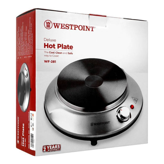 Westpoint Hot Plate Stainless Steel