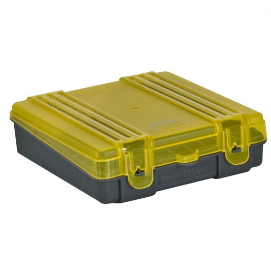 Plano 100 Count Handgun Ammo Case with Hinged Cover - 5.9in