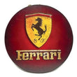Ferrari Hanging Wooden Frame Round