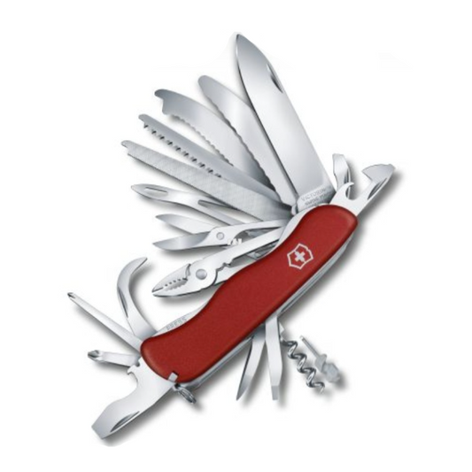Large Pocket Knife with Combination Pliers