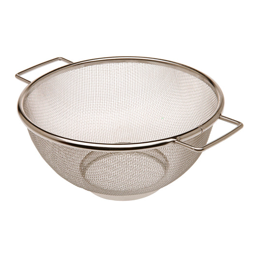 Trudeau Fine Mesh Strainer w/ Rim Rest and Comfort Grip - 4 inch