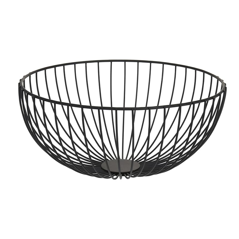 Metal Fruit Basket Bowl