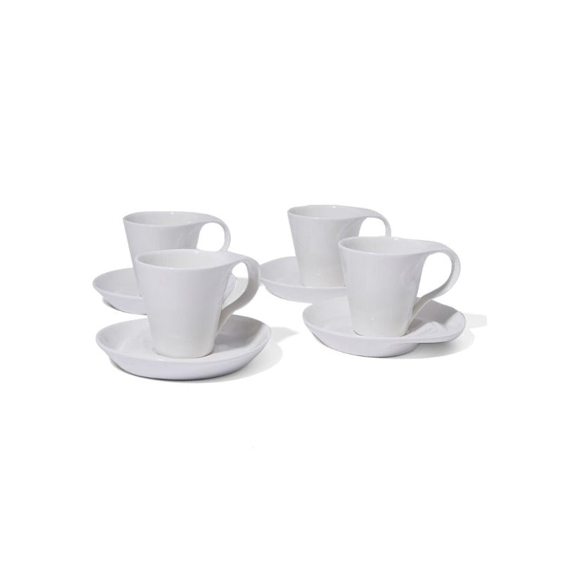 Cup & Saucer Set Of 4 Pieces
