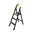 Metal Ladder 3 Steps Black