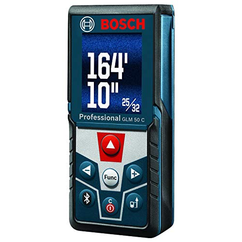 Bosch Ranger Finder, 0.05-50M, Accuracy ±1.5mm, Units m, ft, in