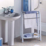White Towel Stand/Rail