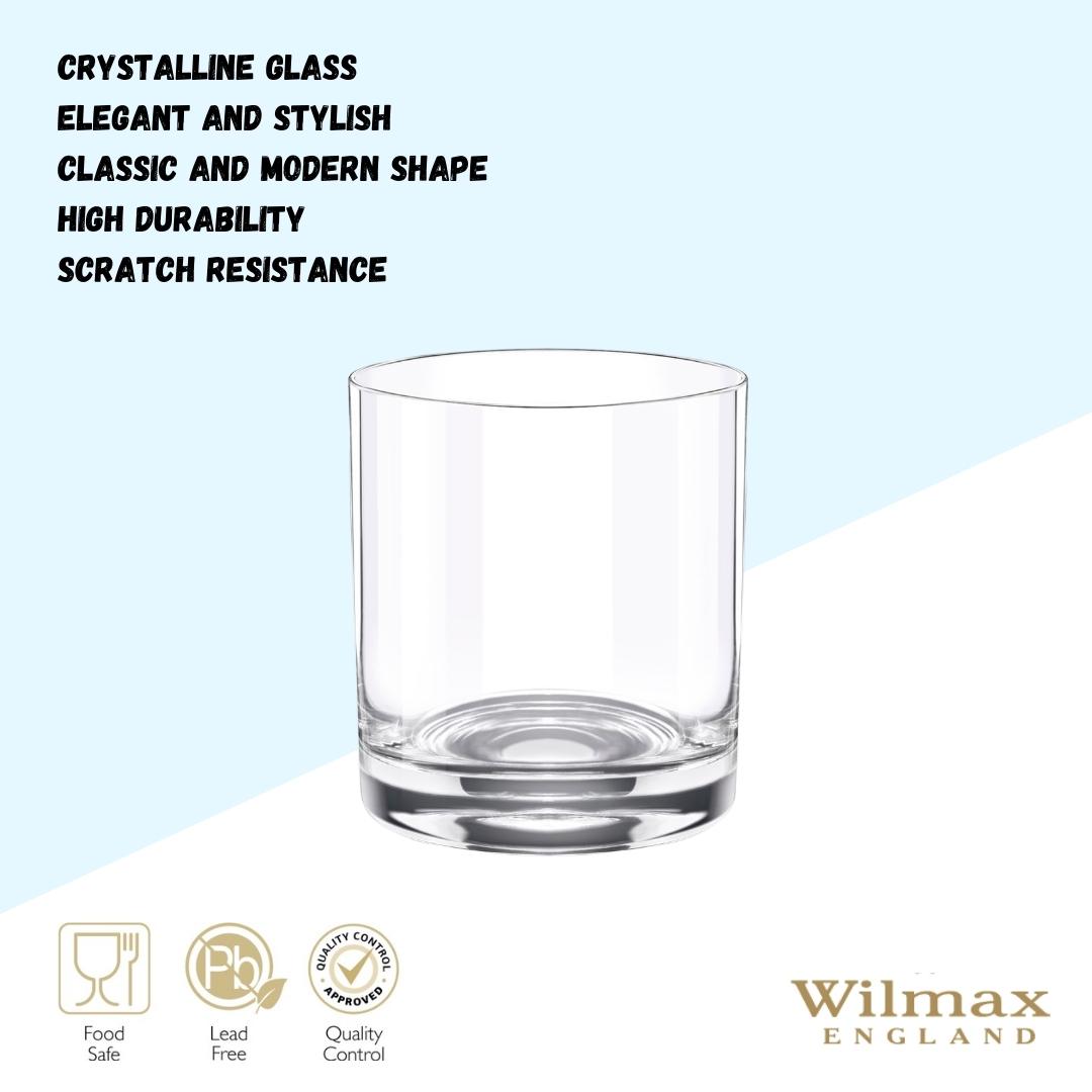Crystalline Glass set of 6 300 ML
