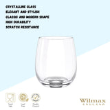 Crystalline Glass set of 6 370 ML