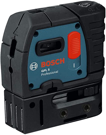 Bosch Point Laser, 30M, 5-Point Horizontal & Vertical, Accuracy ±0.3mm.