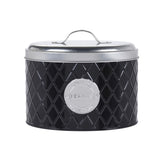 Tin Oval Storage Box