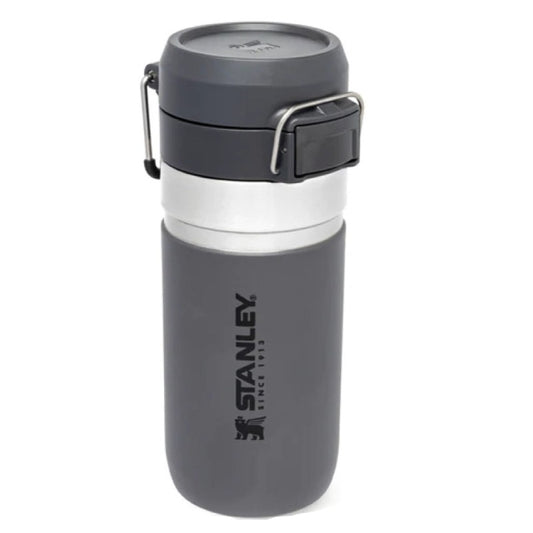 Quick Flip Water Bottle 0.47L Charcoal