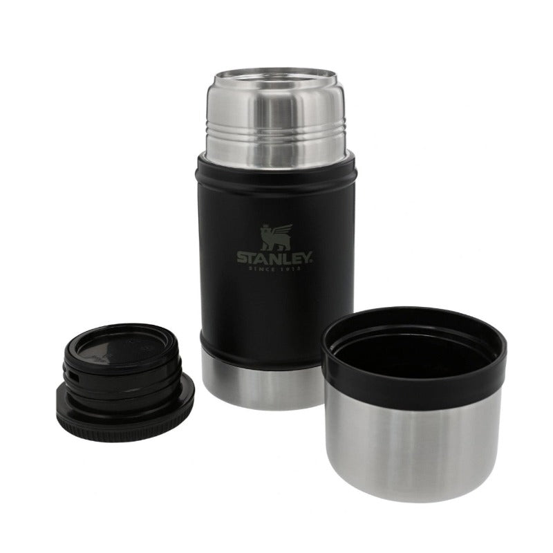 Vacuum Food Jar 0.7L Black