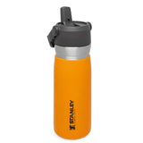 Flip Straw Water Bottle 0.65L Orange