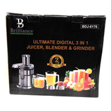 Digital 3in1 Juicer/Blender/Grinder