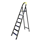 Metal Ladder 7 Steps Black