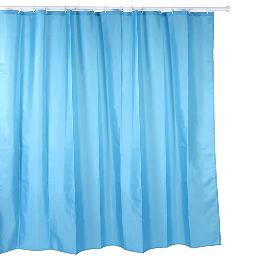 Tatay Shower Curtain, 220 X 200, Polyester, Blue