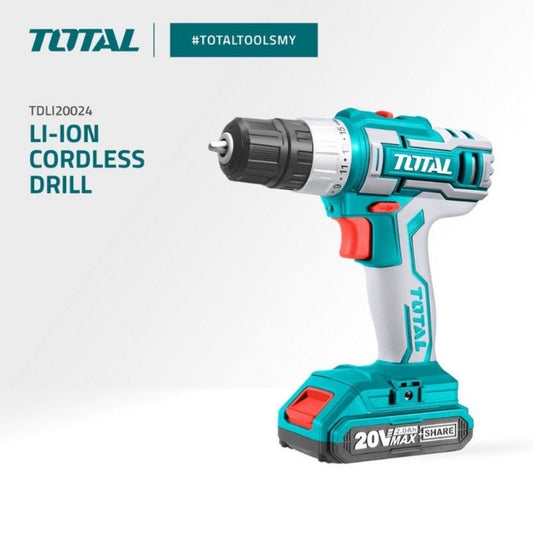 Lithium-Ion Cordless Drill 20v