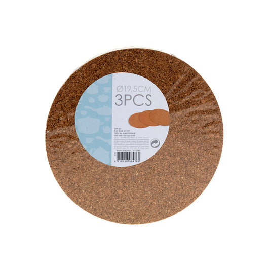 Coaster Cork Set of 3