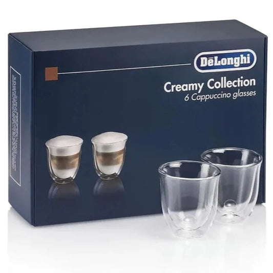 Delonghi Cappuccino Cups (Set of 6)