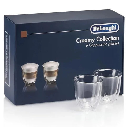 Delonghi Cappuccino Cups (Set of 6)