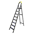 Metal Ladder 8 Steps Black