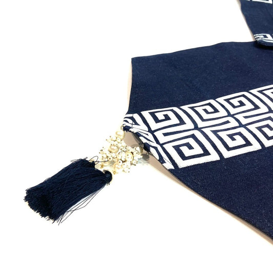 Table Linen Set Denim (Set of 13Pcs)