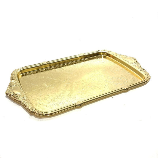 Large Oblong Tray With Integral Handles