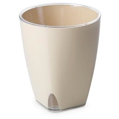 Acquadea Pot D 18 , 17 Ivory With Self Watering System