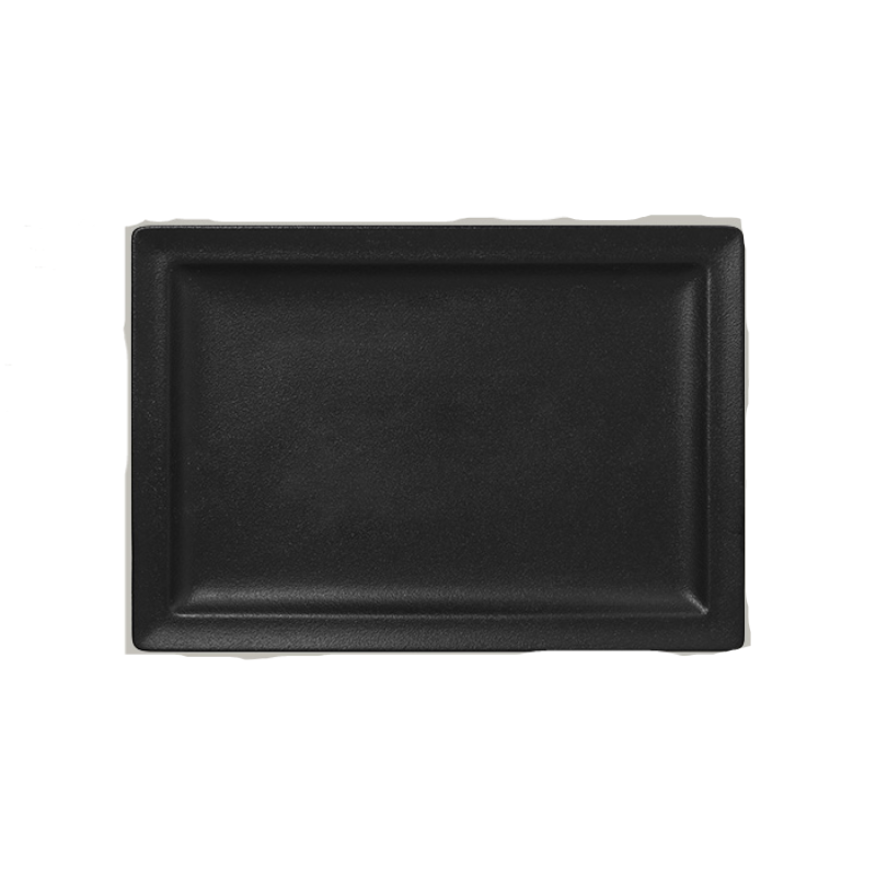 Black Rectangular Platter
