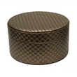 Round Faux Leather Storage Box/Organiser